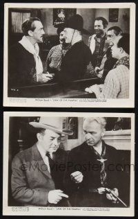 9p964 LAW OF THE PAMPAS 2 8x10 stills '39 William Boyd as Hopalong Cassidy in Argentina!