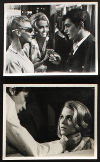 9p258 JOY HOUSE 30 8x10 stills '64 Rene Clement's Les Felins, sexy Jane Fonda, Alain Delon!