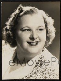 9p961 KATE SMITH 2 8x10 stills '40s close and waist-high portraits of the Songbird of the South!