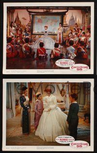 9p236 KING & I 3 color 8x10 stills '56 Brynner & Deborah Kerr in Rodgers & Hammerstein's musical!