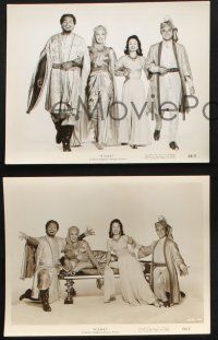 9p875 KISMET 3 8x10 stills '57 Howard Keel, Ann Blyth, Dolores Gray, Vic Damone!