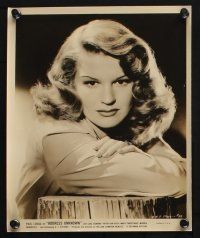 9p806 K.T. STEVENS 4 8x10 stills '40s-50s cool close up and waist-high portraits of the star!