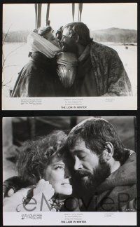 9p812 LION IN WINTER 4 8x10 stills '68 Katharine Hepburn. Peter O'Toole as King Henry II