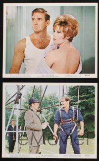 9p215 LIQUIDATOR 4 color 8x10 stills '66 Rod Taylor, Trevor Howard, Jill St. John!