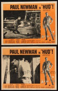 9s903 HUD 2 LCs '63 Paul Newman is the man with the barbed wire soul, Martin Ritt classic!