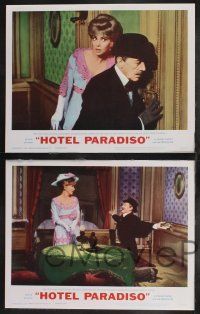 9s707 HOTEL PARADISO 4 LCs '66 wacky Alec Guinness & sexy Gina Lollobrigida!