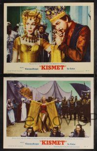 9s601 KISMET 5 LCs '56 Howard Keel & a harem of beautiful girls, sexy Dolores Gray