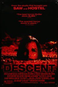 9x223 DESCENT DS 1sh '05 Shauna Macdonald, Natalie Mendoza, cool bloody image!