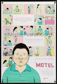 9x525 MOTEL 1sh '05 Michael Kang, Jeffrey Chayu, Sung Kang, cool comic art!