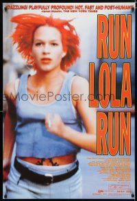 9x654 RUN LOLA RUN 1sh '99 sexy Franka Potente runs, Tom Tykwer, Lola Rennt!