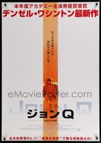 1c701 JOHN Q white style Japanese 29x41 '02 Nick Cassavetes, Denzel Washington has no choice!