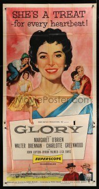 1f724 GLORY 3sh '56 Margaret O'Brien, Walter Brennan, Charlotte Greenwood!