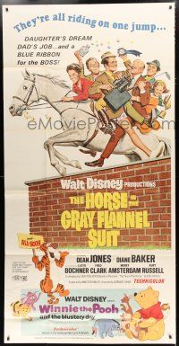 1f750 HORSE IN THE GRAY FLANNEL SUIT/WINNIE THE POOH 3sh '69 Walt Disney double-bill!