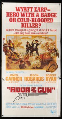 1f752 HOUR OF THE GUN 3sh '67 James Garner as Wyatt Earp, John Sturges, was he a hero or killer?