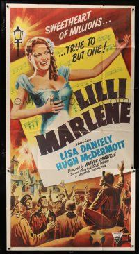 1f782 LILLI MARLENE 3sh '51 pretty Lisa Daniely is the sweetheart of millions, true to but one!