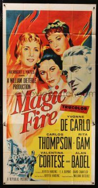 1f788 MAGIC FIRE 3sh '55 William Dieterle, Yvonne De Carlo, Alan Badel as Richard Wagner!