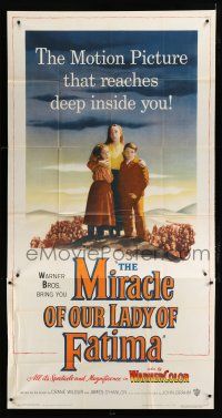 1f806 MIRACLE OF OUR LADY OF FATIMA 3sh '52 a true story that reaches deep inside you!