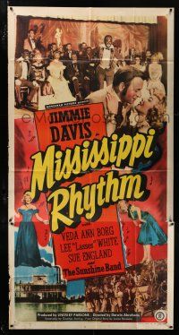 1f809 MISSISSIPPI RHYTHM 3sh '49 Louisiana Governor Jimmie Davis, cool musical images!