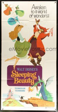 1f895 SLEEPING BEAUTY 3sh R70 Walt Disney cartoon fairy tale fantasy classic!