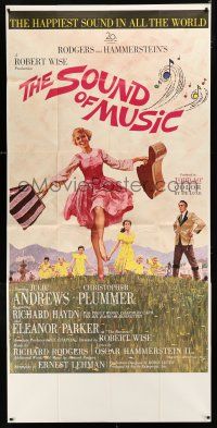 1f906 SOUND OF MUSIC 3sh '65 classic art of Julie Andrews by Terpning, Rodgers & Hammerstein!