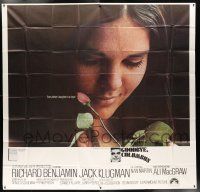 1f169 GOODBYE COLUMBUS int'l 6sh '69 Richard Benjamin, Jack Klugman, Ali MacGraw is a virgin!