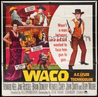 1f270 WACO 6sh '66 great images of Howard Keel his sexy sultry woman Jane Russell!