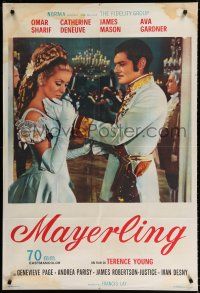 1f370 MAYERLING Argentinean '69 no woman could satisfy Omar Sharif until Catherine Deneuve!