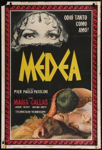 1f372 MEDEA Argentinean '69 Pier Paolo Pasolini, Maria Callas, written by Euripides, different!