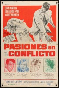 1f412 TOYS IN THE ATTIC Argentinean '63 Dean Martin slaps Yvette Mimieux, it plays with fire!