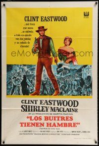 1f418 TWO MULES FOR SISTER SARA Argentinean '70 gunslinger Clint Eastwood & Shirley MacLaine!