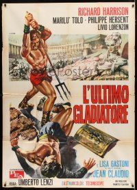 1f526 MESSALINA VS. THE SON OF HERCULES Italian 1p '64 Lenzi's L'ultimo gladiatore, Casaro art!