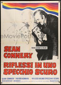 1f536 OFFENCE Italian 1p '73 great montage of Sean Connery attacking Trevor Howard!