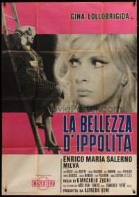 1f559 SHE GOT WHAT SHE ASKED FOR Italian 1p '62 sexy blonde Gina Lollobrigida full-length & c/u!