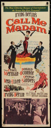 1j483 CALL ME MADAM insert '53 Merman, Donald O'Connor & Vera-Ellen sing Irving Berlin songs!