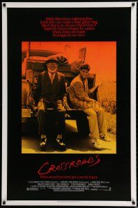 1k165 CROSSROADS 1sh '86 Walter Hill, Ralph Macchio, Joe Seneca, blues!