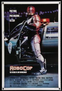 1k624 ROBOCOP 1sh '87 Paul Verhoeven classic, Peter Weller is part man, part machine!