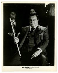 1m468 HUSTLER 8x10 still '61 best close up of Jackie Gleason as pool hustler Minnesota Fats!