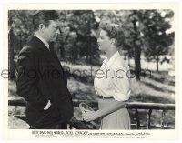 1m688 NOW, VOYAGER 8x10.25 still '42 close up of Bette Davis with tennis racket & Claude Rains!