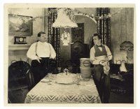 1m703 OUR WIFE 8x10 still '31 Stan Laurel & Oliver Hardy with dishes by wedding cake!