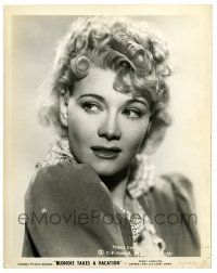 1m717 PENNY SINGLETON 8x10.25 still '40s great close portrait from Blondie Takes a Vacation!