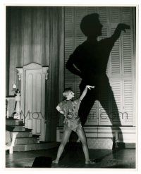 1m719 PETER PAN deluxe stage play 8x10 still '54 Mary Martin casting giant shadow by Engstead!