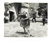 1m724 PLANET OF THE APES 8.25x10 still '68 Charlton Heston fights off capture by gorilla militia!