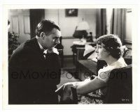 1m732 PRIZEFIGHTER & THE LADY 8x10.25 still '33 Walter Huston asks Myrna Loy where his boy is!