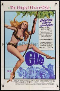 1p273 EVE 1sh '68 wild sexy jungle artwork, the original flower child!