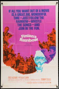 1p298 FINIAN'S RAINBOW 1sh '68 Fred Astaire, Petula Clark, directed by Francis Ford Coppola!