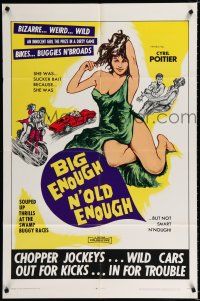 1p757 SAVAGES FROM HELL 1sh '68 bizarre, weird, wild, bikes, buggies n'broads!