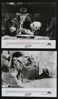 1x985 RAIDERS OF THE LOST ARK 2 8x10 stills '81 George Lucas, Steven Spielberg, Harrison Ford!