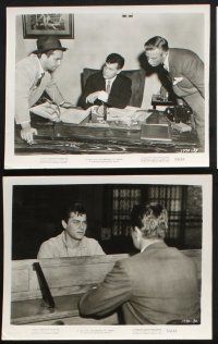 1x724 6 BRIDGES TO CROSS 6 8x10 stills '55 Tony Curtis in the great $2,500,000 Boston robbery!