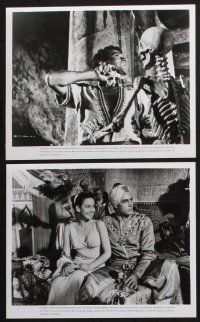 1x571 7th VOYAGE OF SINBAD 8 8x10 stills R75 Harryhausen fantasy classic, special effects scenes!