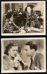 1x574 ADVENTURES OF JANE ARDEN 8 8x10 stills '39 Rosella Towne, William Gargan, James Stephenson!